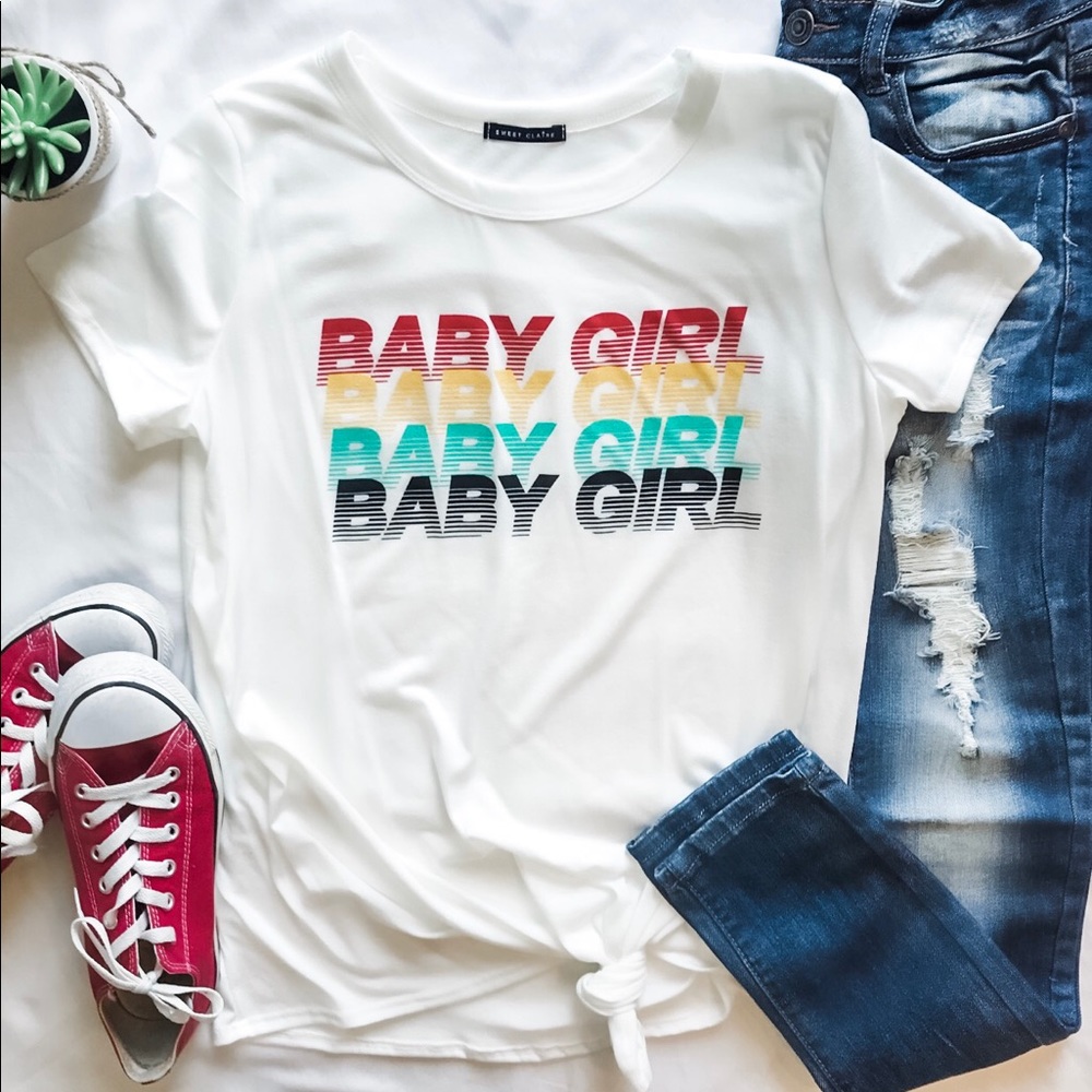 ❤️ “Baby Girl” Graphic Tee